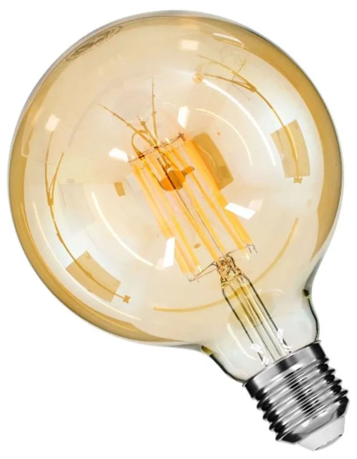 Λαμπτήρας Led Long Filament 99044 G125 E27 12W 1260lm Dimmable Honey GloboStar