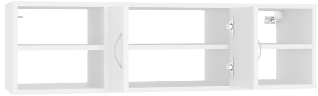 vidaXL Ραφιέρα Τοίχου Λευκή 102 x 30 x 29 εκ. από Επεξ. Ξύλο