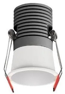 Χωνευτό Σποτ Μεταλλικό Στρογγυλό LED 7W 3000Κ Φ4.9 38D DIM ΦOS_ME-05-00315-1-Λευκό 05-00315-1