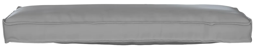 vidaXL Μαξιλάρια Παλέτας για Πάγκο 2 τμχ Γκρι 120x40x8 εκ Υφασμα Οξφόρδης