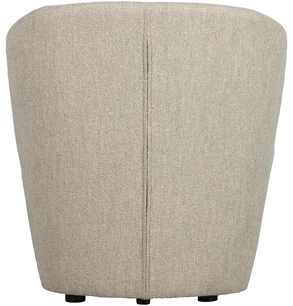 Armchair DE EEKHOORN Lofty armchair bouclé natural 375153-HON-00N3