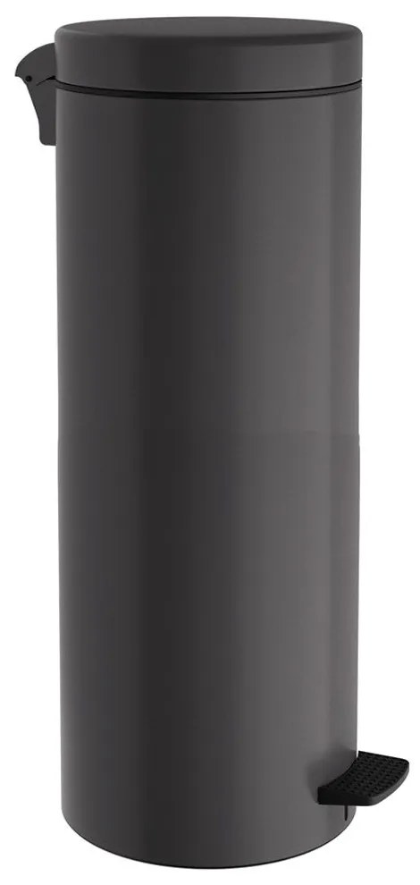 Κάδος Απορριμμάτων 16lt 16-2053-113 Soft Close Anthracite Mat Pam Co Stainless Steel