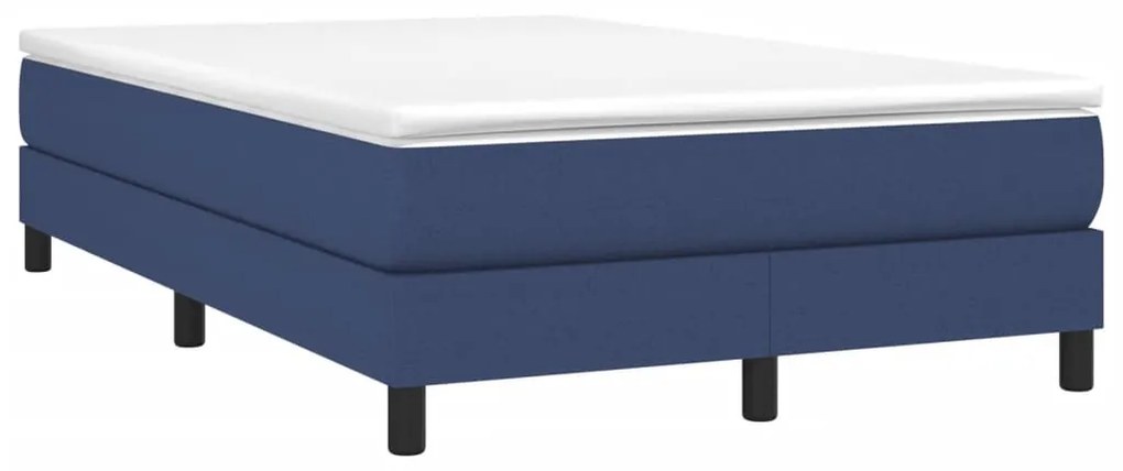 ΚΡΕΒΑΤΙ BOXSPRING ΜΕ ΣΤΡΩΜΑ ΜΠΛΕ 120X190 ΕΚ. ΥΦΑΣΜΑΤΙΝΟ 3269663