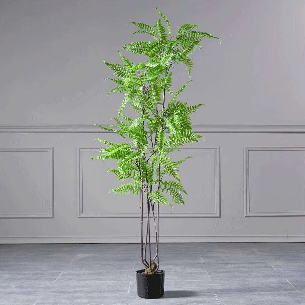 Τεχνητό Δέντρο Φτέρη 3840-6 40x90x160cm Green Supergreens Polyethylene