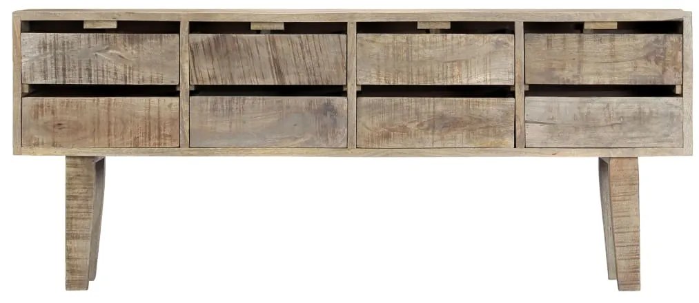 vidaXL Μπουφές με Συρτάρια 140 x 30 x 60 εκ. από Μασίφ Ξύλο Μάνγκο