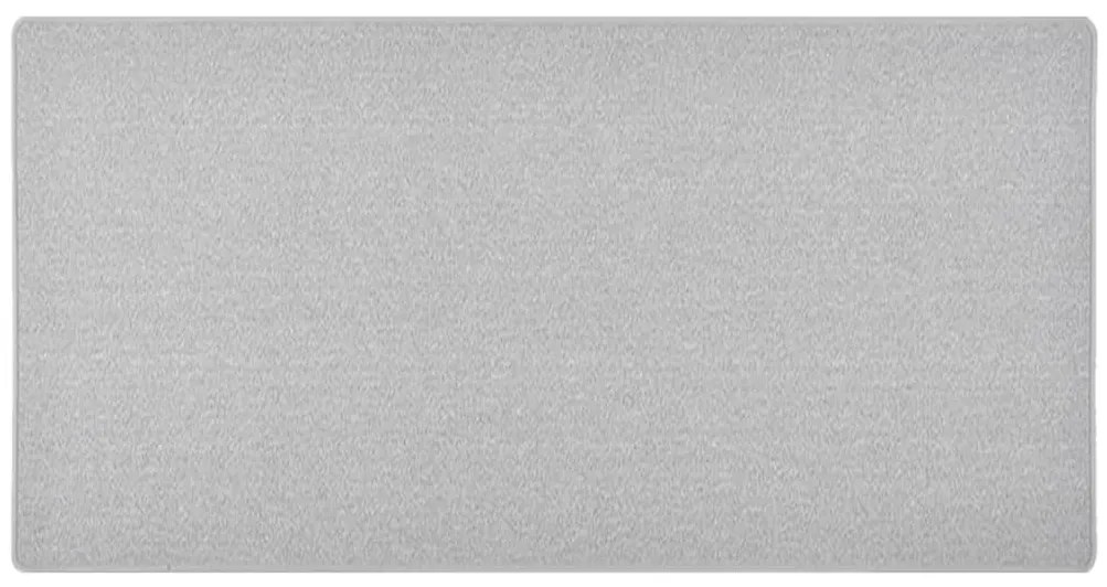 vidaXL Χαλί Διάδρομος Ανοιχτό Γκρι 80 x 150 εκ.