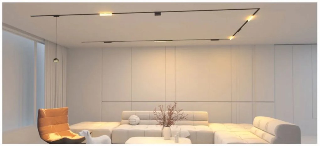 MF30-06-03 MAGNETIC FLEX 48V Pendant Module 6W 480Lm 3000K Lightings Surface Mounted Black 1Γ