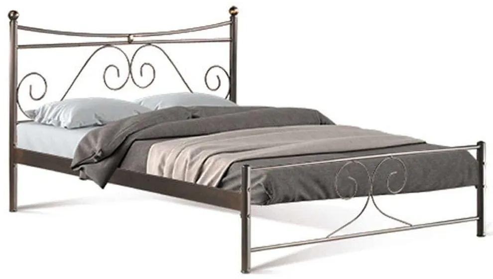 Κρεβάτι Erato (Για Στρώμα 120x200cm) 827-00-031 128x208x105cm Brown Ημίδιπλο