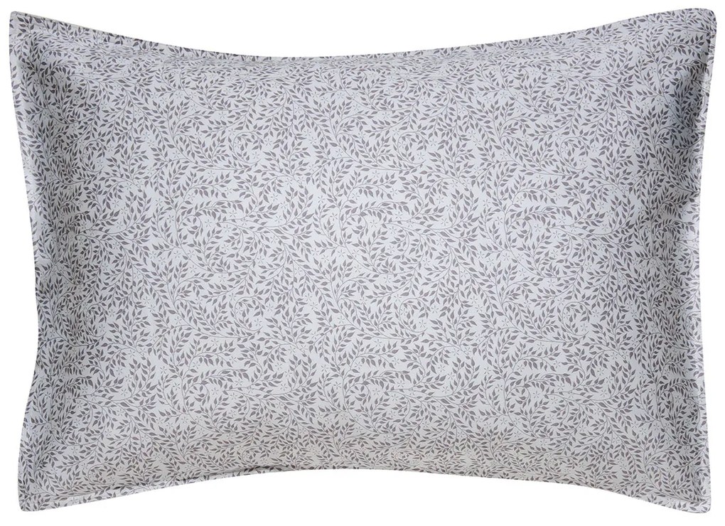 Ζεύγος Μαξιλαροθήκες Oxford (50x70) Kentia Stylish Toile 22 Grey Γκρι