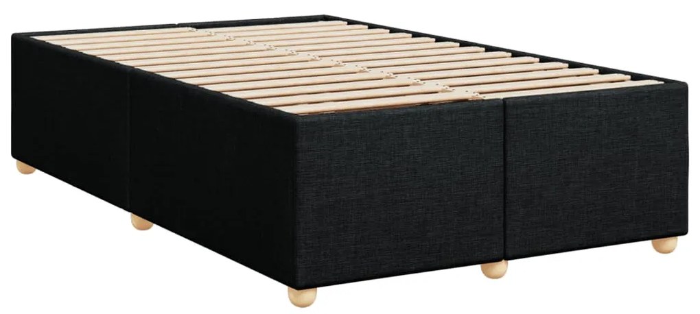 ΚΡΕΒΑΤΙ BOXSPRING ΜΕ ΣΤΡΩΜΑ ΜΑΥΡΟ 120X200 ΕΚ. ΥΦΑΣΜΑΤΙΝΟ 3286663