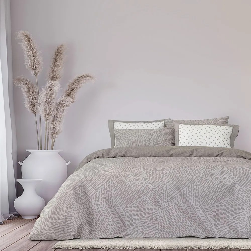 Σεντόνια Vision (Σετ 4τμχ) Taupe Nima King Size 270x280cm 100% Cotton