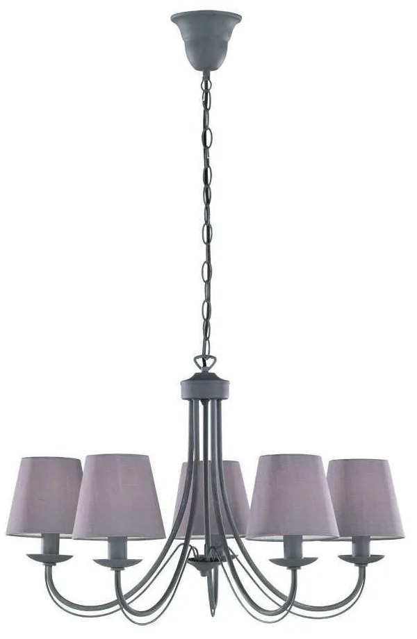 Φωτιστικό Οροφής Cortez 110600578 Cement Trio Lighting Metal, Fabric