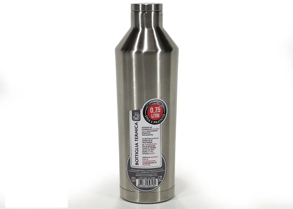 Θερμός 750ml Inox Μέταλλο
