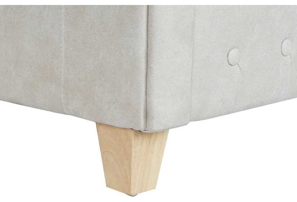Καναπές DKD Home Decor 151 x 82 x 70 cm Φυσικό Ξύλο Καφέ Κρεμ Vintage