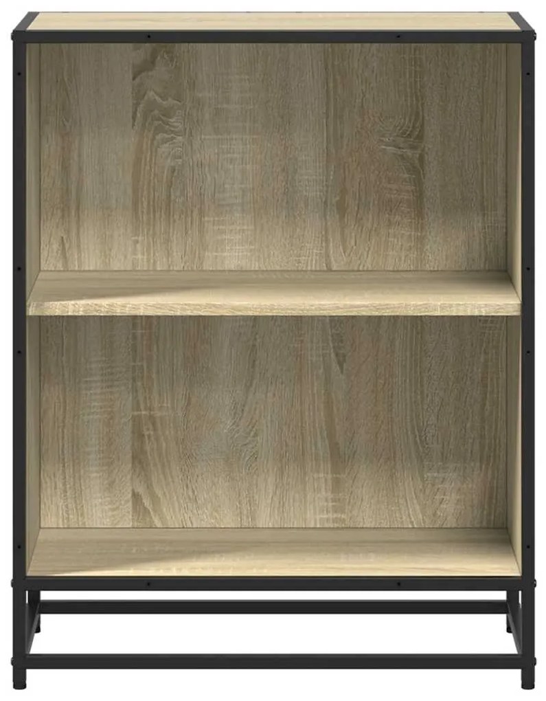 vidaXL Ντουλάπι βιβλίων Sonoma Oak 60x35x76 cm Κατασκευασμένο ξύλο