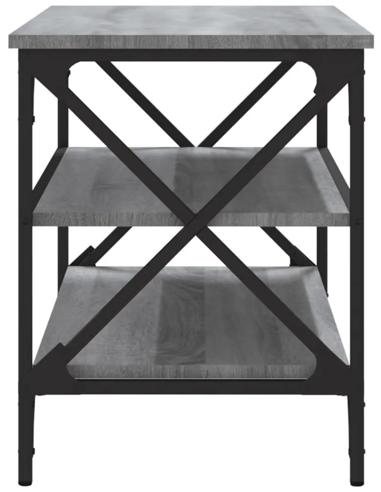 vidaXL Έπιπλο Τηλεόρασης Γκρι Sonoma 80x40x50 εκ. από Επεξεργ. Ξύλο