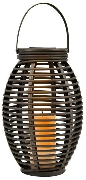 Ηλιακό Κρεμαστό Φωτιστικό LED 0,06W Γκρι IP44 35cm 33284 Globo Lighting-33284-Γκρι 33284