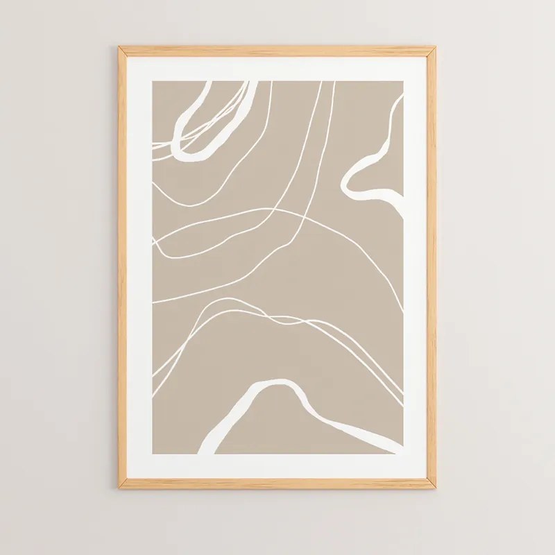 Πίνακας Grito pakoworld με ψηφιακή εκτύπωση και πλαίσιο 33x1.5x48εκ