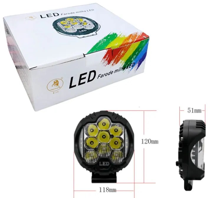 EJC LED προβολέας εργασίας 6000Κ 10-80V - LED Working Light