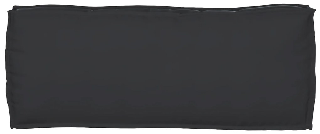 vidaXL Μαξιλάρι Παλέτας για Πάγκο Μαύρο 100x40x8 εκ. Υφασμάτινο