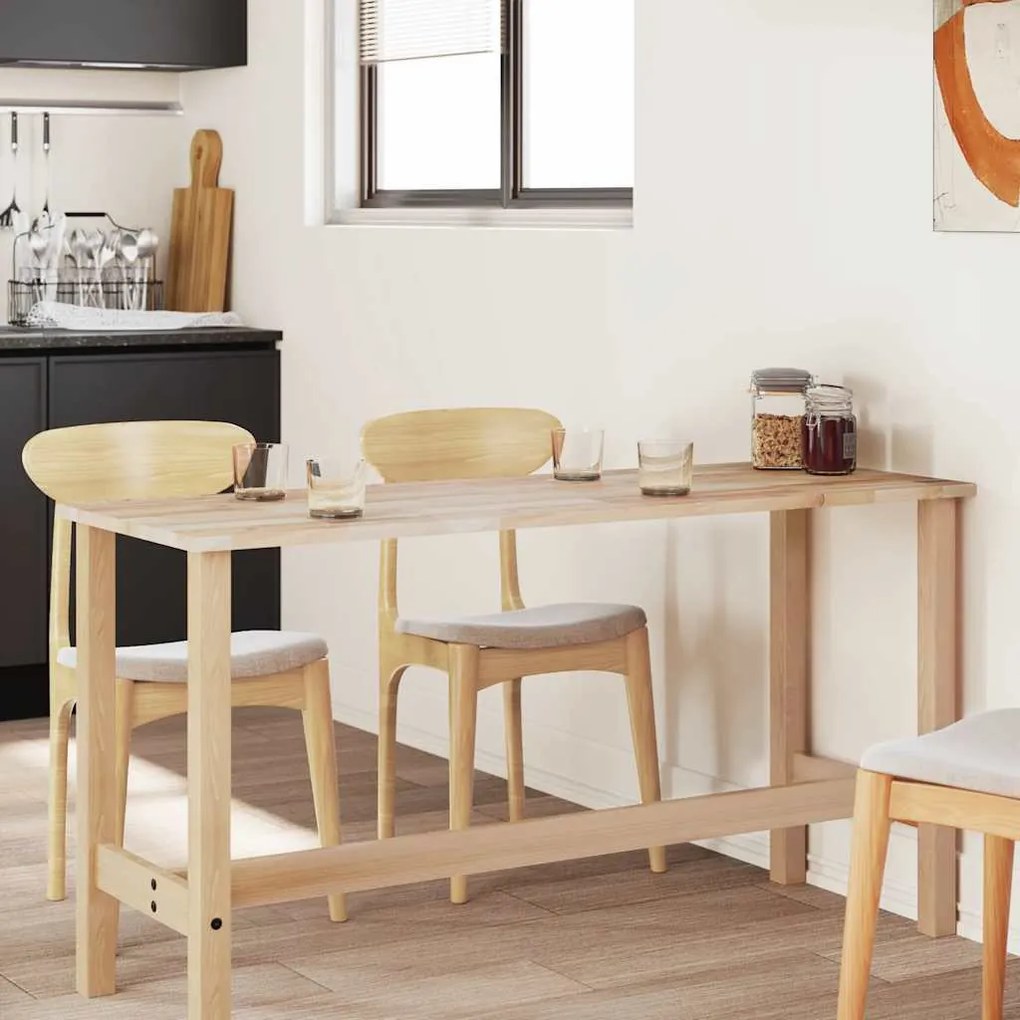 vidaXL Επιφάνεια Γραφείου Ορθογώνια 160x50x2 εκ. Μασίφ Ξύλο Ακακίας