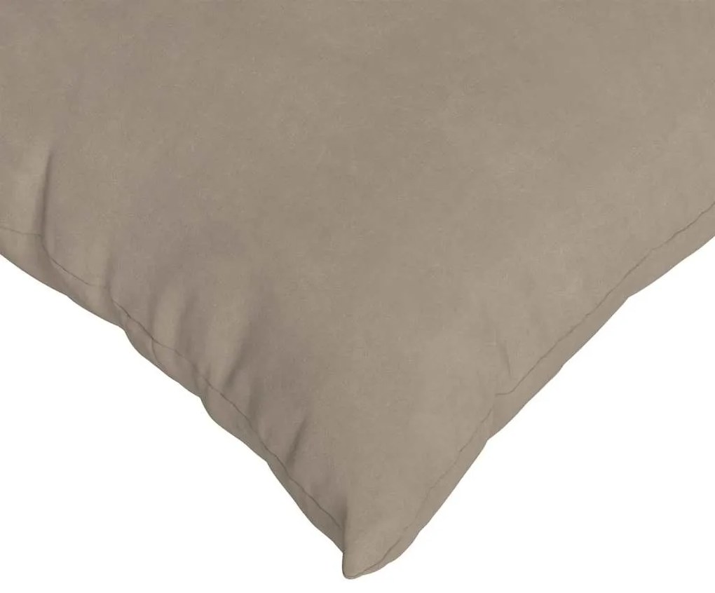 vidaXL Μαξιλάρι Καναπέ 2 pcs Taupe 50 x 30 cm ύφασμα