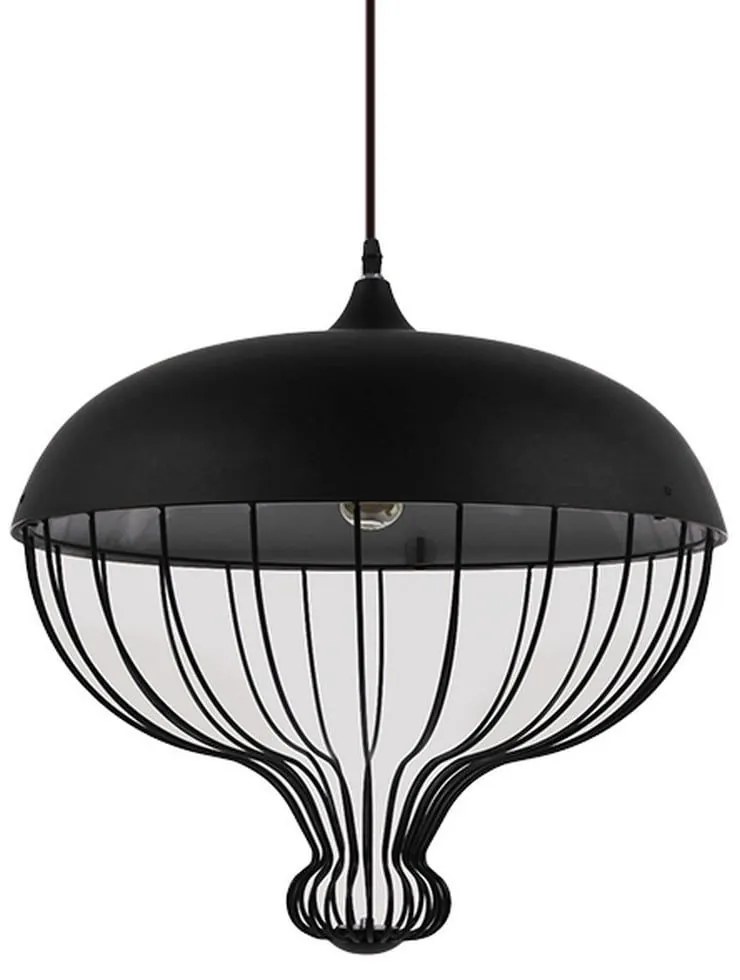 Φωτιστικό Οροφής Sobrino 01108 Black GloboStar Metal