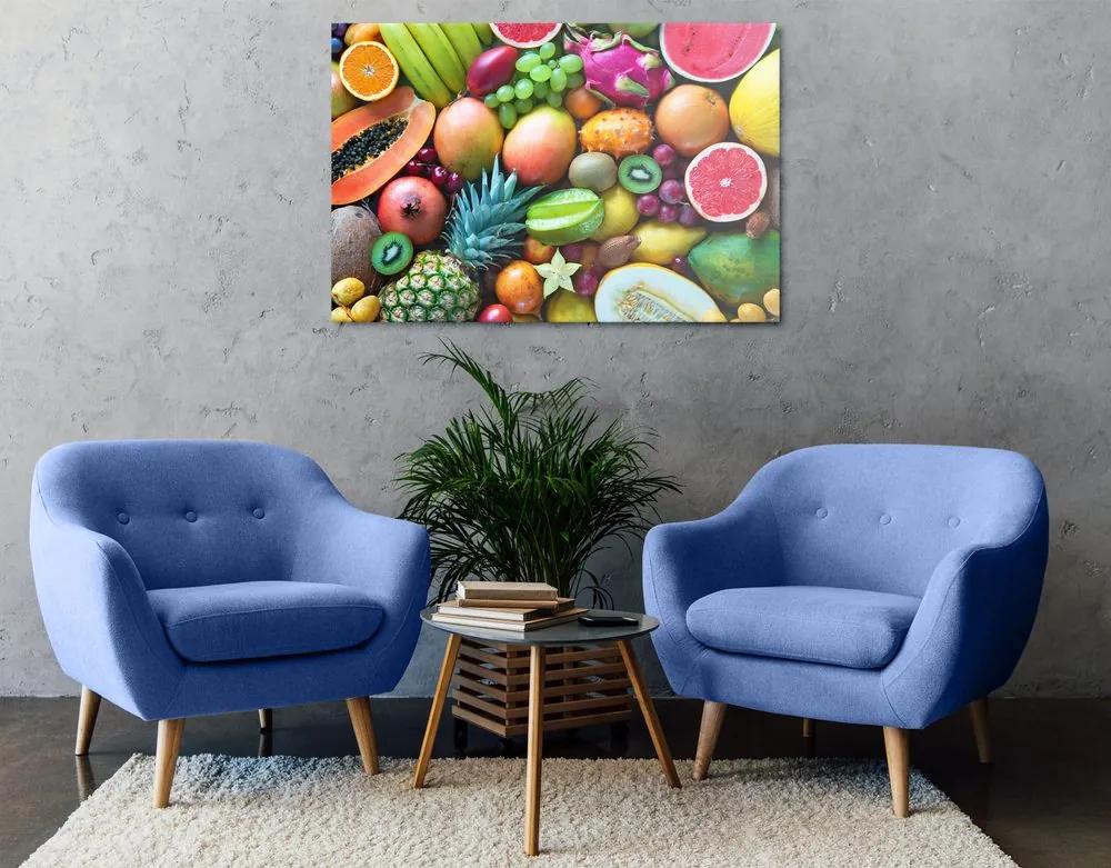 Εικόνα τροπικά φρούτα - 60x40