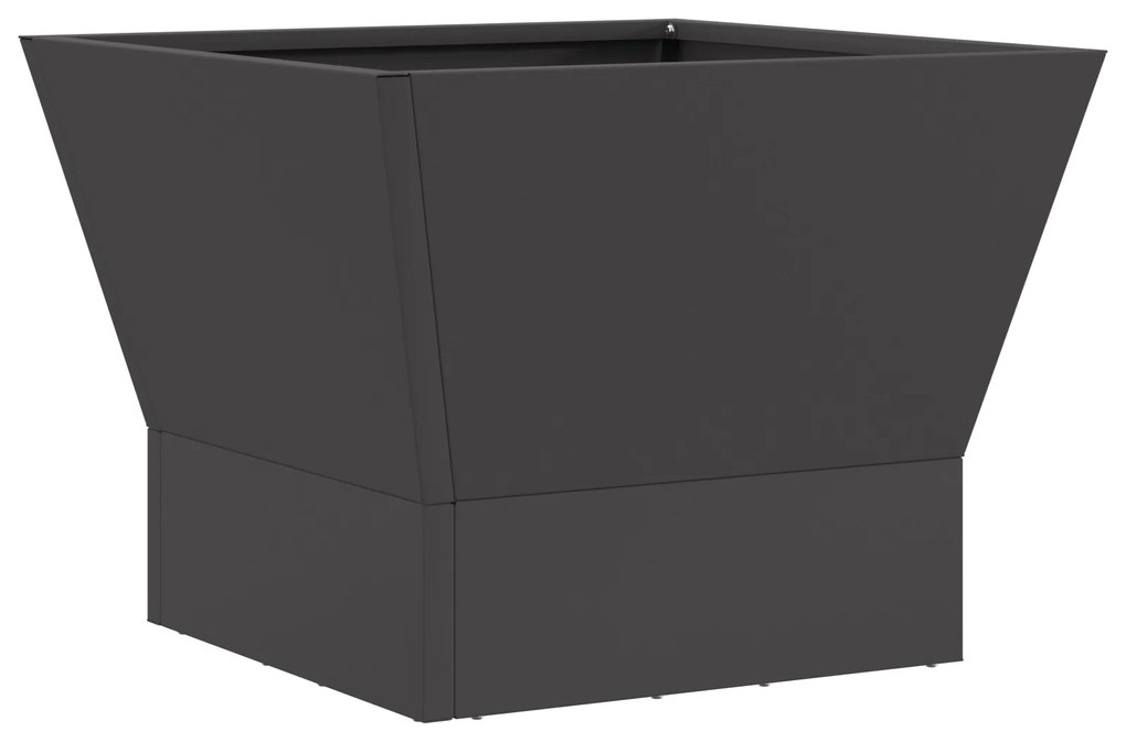 vidaXL Σχάρα Φωτιάς Τετράγωνη Μαύρη 40x40x30 εκ Ατσάλι