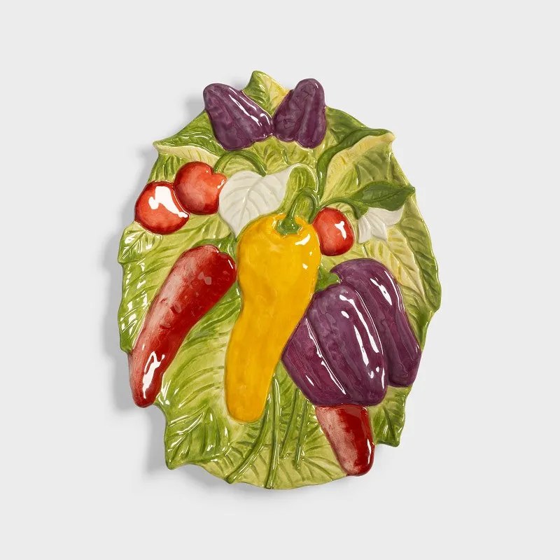 Πιατέλα Σερβιρίσματος Legume Pepper Δολομίτης 27.5 x 21.5 x 2.5 cm Home - &amp;k Amsterdam