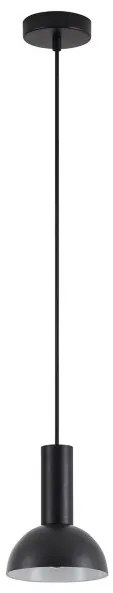 Κρεμαστό Φωτιστικό Οροφής 1xE27 Μαύρο Adept Tube 77-8554 Homelighting-77-8554-Μαύρο 77-8554