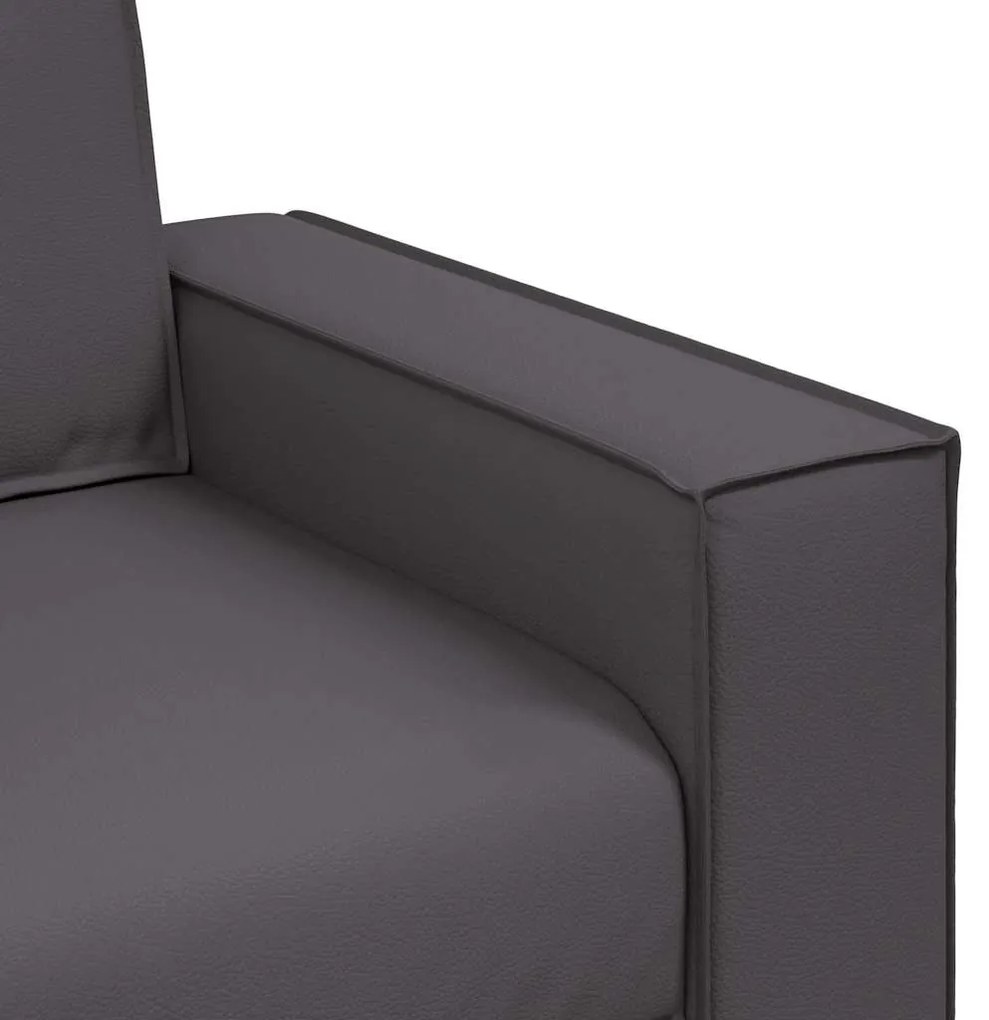 vidaXL Καναπές Γκρι 160 x 78 x 84 εκ. ύφασμα