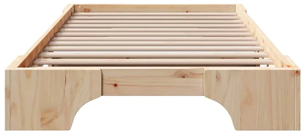 vidaXL Κρεβάτι 80x200 εκ. από μασίφ ξύλο πεύκου