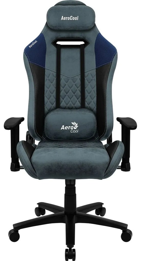 Καρέκλα Παιχνιδιού Aerocool DUKE AeroSuede 180º Μπλε