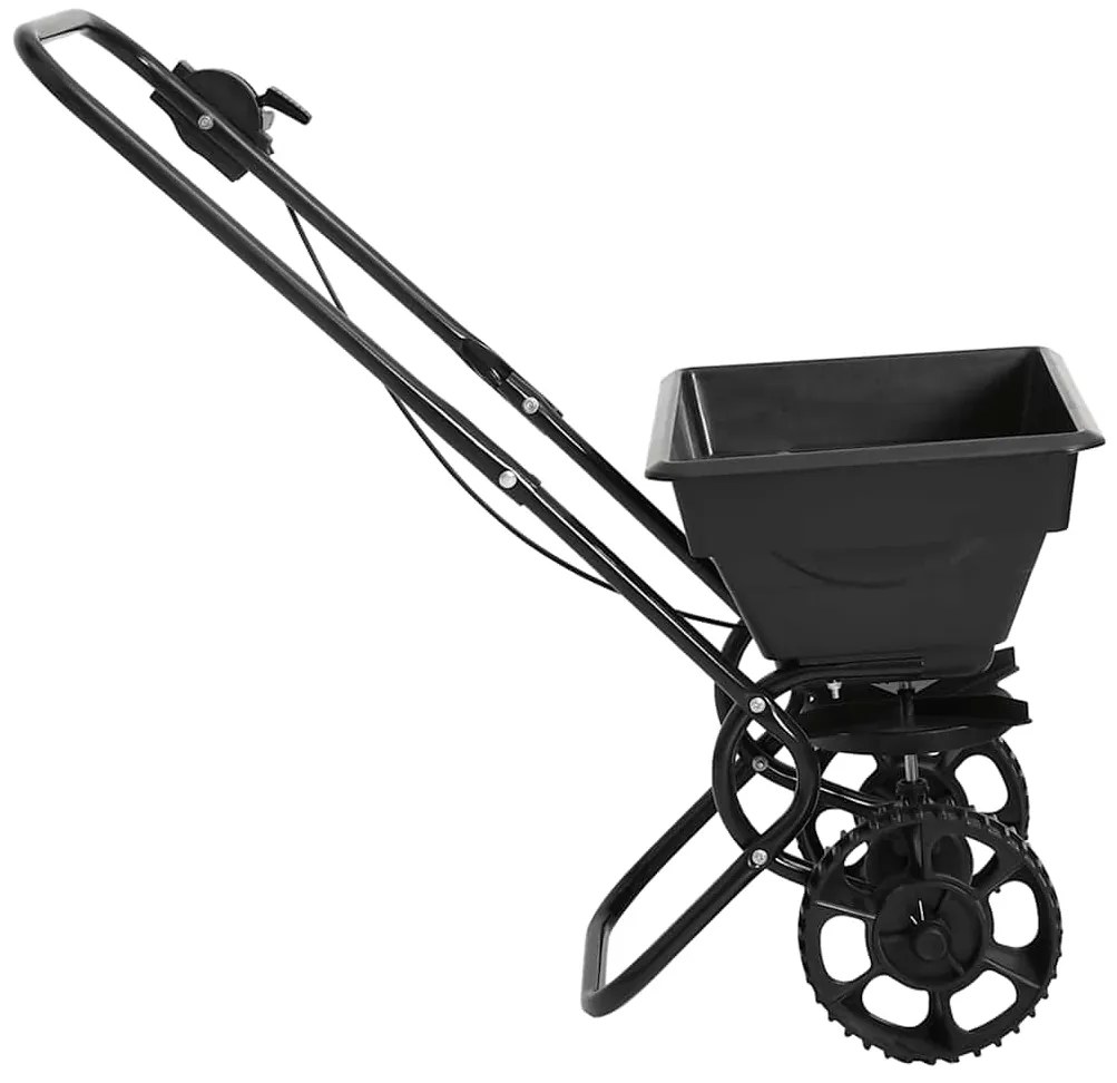 vidaXL Διανομέας Αλατιού Ώθησης 15 L 80 x 46 x 75 εκ. από PVC/Ατσάλι