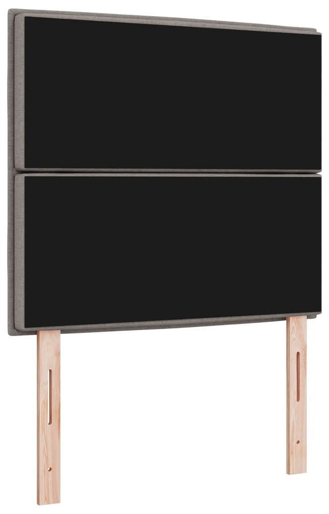 vidaXL Κεφαλάρι Ρυθμιζόμενο Ύψος με κεφαλάρι Taupe 100 cm ύφασμα