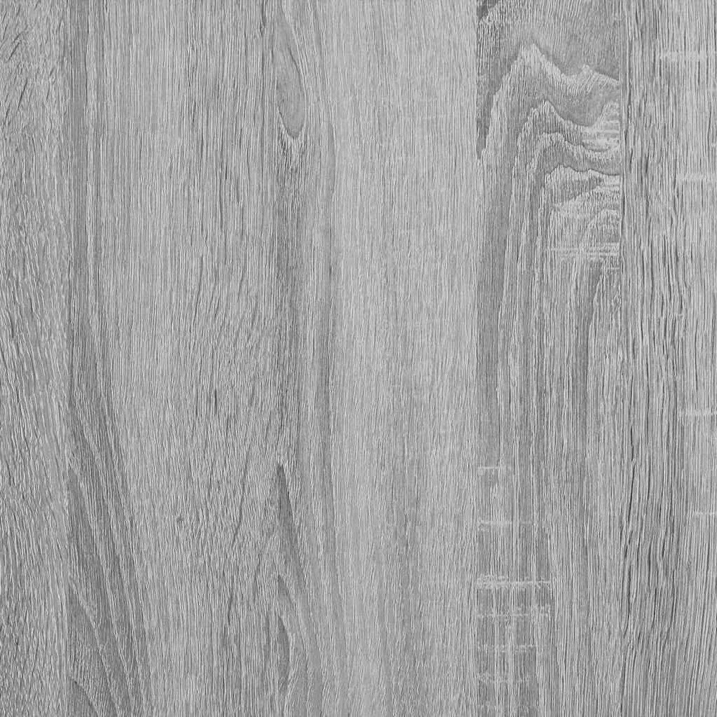 Έπιπλο Τηλεόρασης Γκρι Sonoma 100x35x54 εκ. από Επεξεργ. Ξύλο 861801