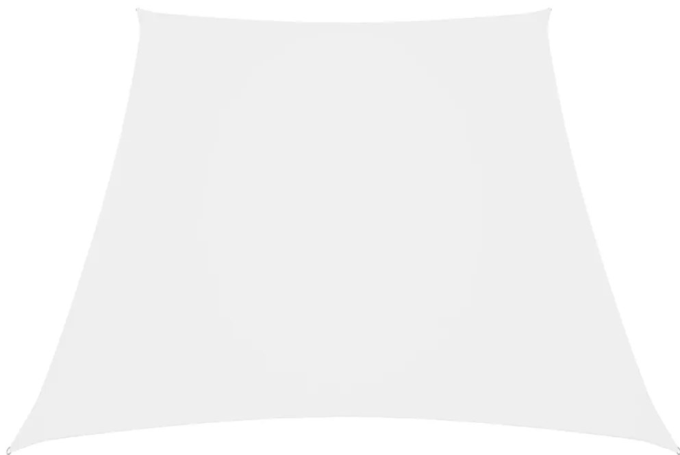 Πανί Σκίασης Τραπέζιο Λευκό 4/5 x 4 μ. από Ύφασμα Oxford