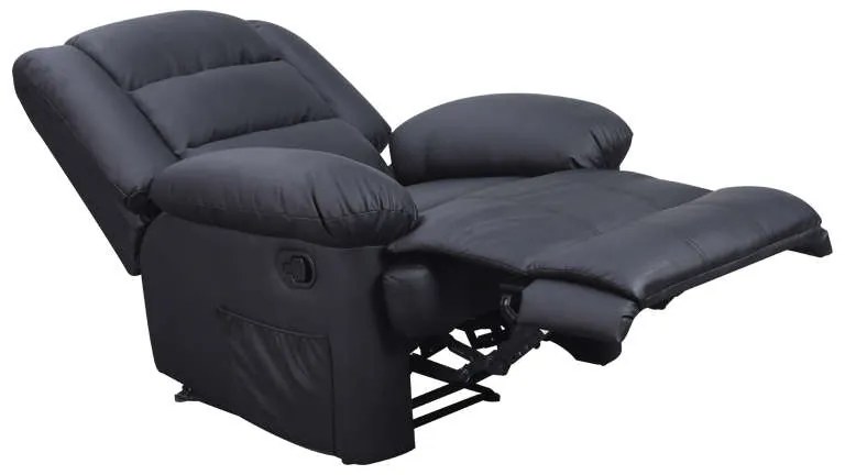 Πολυθρόνα Massage Vivian Μαύρο Pu 90Χ93Χ100εκ.