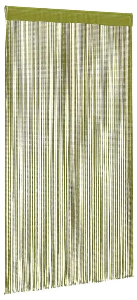 vidaXL Κουρτίνες με Κρόσσια 2 τεμ. Πράσινες 140 x 250 εκ.