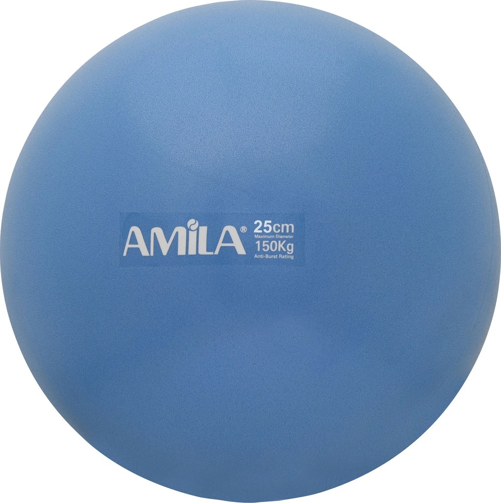 Amila Μπάλα Pilates, 25cm, Μπλε, bulk (48435)