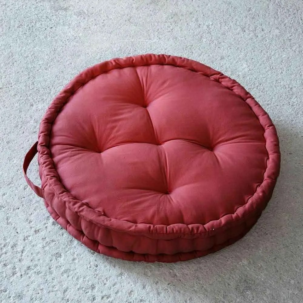 Στρογγυλή Μαξιλάρα Δαπέδου Nima Floor Pillows Hola Red