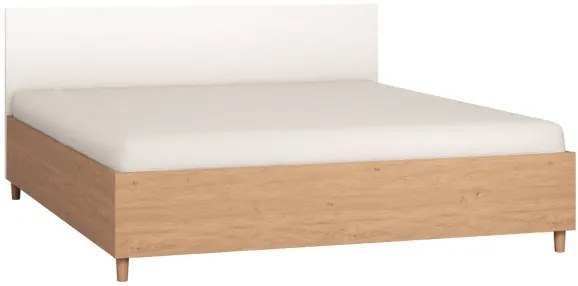 Κρεβάτι Simple-180 x 200-Φυσικό - Λευκό - 185.00Χ202.50Χ89.50cm