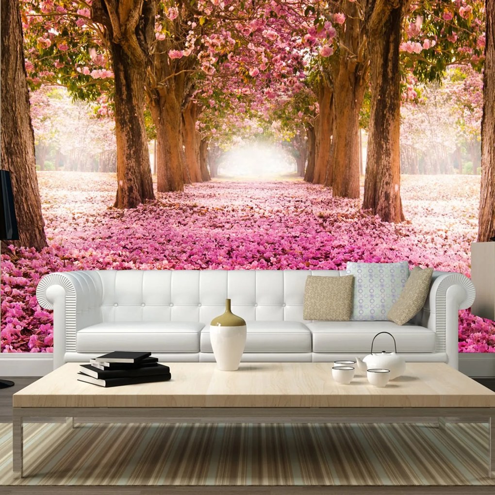 Φωτοταπετσαρία - Pink grove 200x140