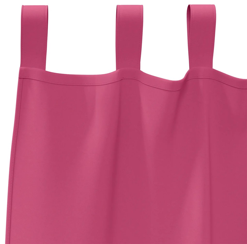 vidaXL Κουρτίνες 2 pcs Φωτεινό Ροζ 245 x 140 εκ. Πολυεστέρας