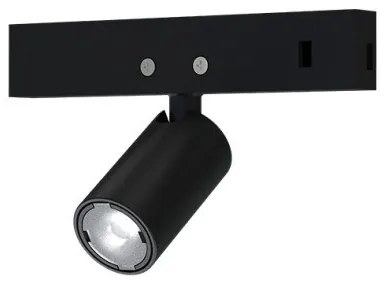 Σποτ Μαγνητικό Φωτιστικό Ράγας LED 1W IP20 3000K Μαύρο Thuber THUBE130B Aca-THUBE130B-Μαύρο THUBE130B