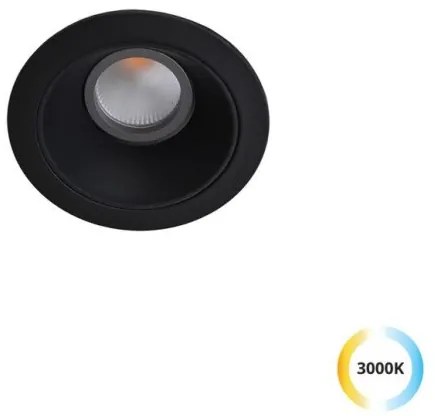 Χωνευτό Σποτ 5W 3000K 38° Alea Viokef 3914-010B-3-S-38 Μαύρο
