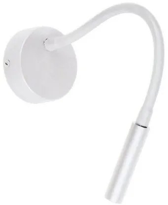 Απλίκα reading light LED Ivor σε μαύρο και λευκό Viokef-4176001-Λευκό 4176001