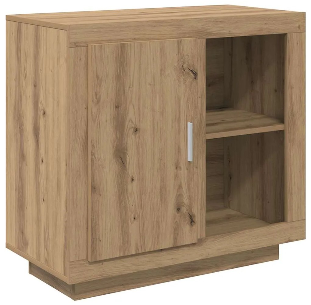 vidaXL Πλαϊνό γραφείο Artisan Oak 80 x 40 x 75 εκ. Επεξεργασμένο ξύλο