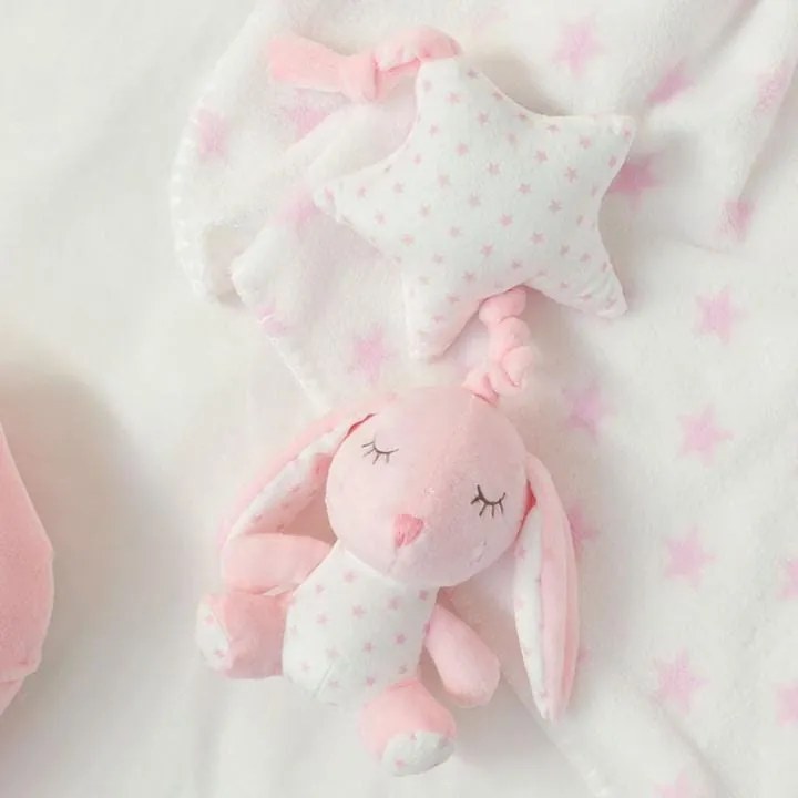 Κρεμαστό Μουσικό Παιχνίδι "Bunny Pink" Kiokids